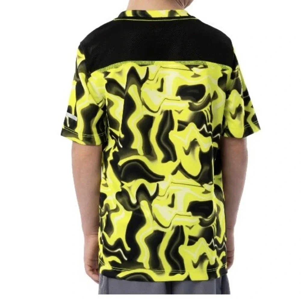 Athletic Works Boys Short Sleeve Core Tee Large 10-12 New with Tags Citrus Mesh